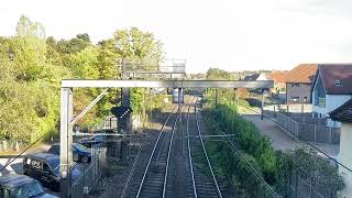 I can see looking towards between Elsenham and Stansted Airport [upl. by Ettelloc]