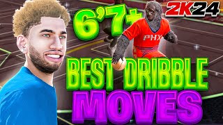 BEST DRIBBLE MOVES FOR 66  ON NBA2K24 THESE SIGS CHANGED MY LIFE [upl. by Nivalc112]