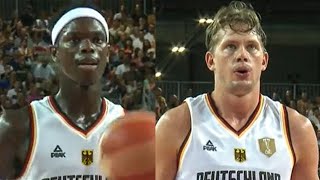 Dennis Schroder Franz amp Moritz Wagner Lead Germany Over France [upl. by Lemmuela]