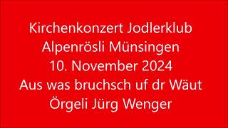 Aus was bruchsch Ernst Jakober [upl. by Baillieu]