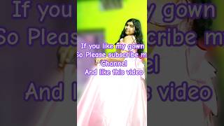 Beautiful pink Gown making 🙏 please like subscribe kr dijiye [upl. by Goldie]