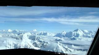 Inflight TOP VIEW HIMALAYA Nepal [upl. by Jerrold]