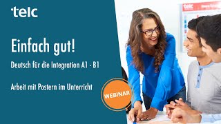 Einfach gut Deutsch für die Integration A1B1 Arbeit mit Postern im Unterricht [upl. by Alard881]