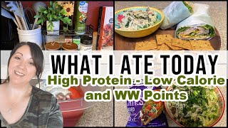 NEW What I Ate Today 🥗 Easy High Protein Meals 🔥 WW amp Calorie Deficit [upl. by Niarbo]