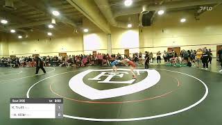 106 Lbs Cons 16 2  Kylin Ivory Truitt All American Wrestling Club Vs Harlee Hiller Illinois 3f [upl. by Eyar88]