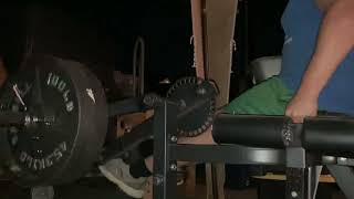 200LB Speed Reps On Leg Extension [upl. by Odnamra921]