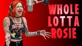 ACDC  Whole Lotta Rosie  Cover  Kati Cher  Ken Tamplin Vocal Academy 4K [upl. by Enael464]