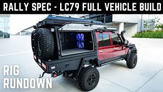 Rally Spec  2023 LC79 Full Vehicle Build By Shannons Engineering [upl. by Whetstone]