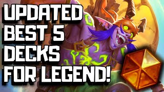 Best Decks For Easy Legend In Hearthstone For December Updated [upl. by Dugas936]