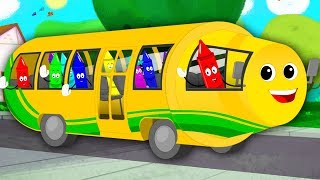 Wheels On The Bus  Nursery Rhymes  Kids Song  Children Rhymes [upl. by Ema236]