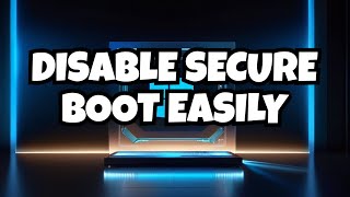 FIXED  😍 How To Disable Secure Boot In Windows 11  Disable Secure Boot in Windows 11  2024 [upl. by Hogg313]