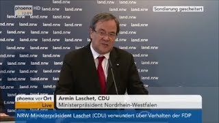 Nach Jamaika Aus Laschet stellt Lindner bloß [upl. by Aday459]