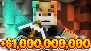 Making 1000000000 Coins from the New Mining Update  Hypixel Skyblock [upl. by Aerdnod]