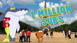 Zig amp Sharko 🌴 1 MILLION SUBSCRIBERS ⭐ THANKS [upl. by Aniger]