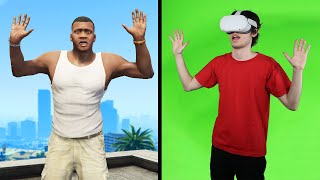 JUEGO GTA 5 en REALIDAD VIRTUAL [upl. by Ennoirb]