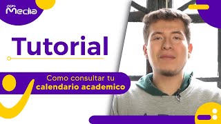 TUTORIAL  CALENDARIO ACADÉMICO [upl. by Anyalram]