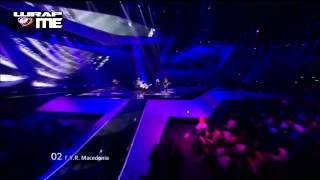 ESC 2012 FINAL  FYR Macedonia Kaliopi  Crno i belo Црно и бело [upl. by Pamela919]