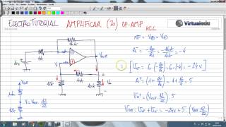 ElectroTutorial 372 Amplificador 20 OpAmp [upl. by Camfort]