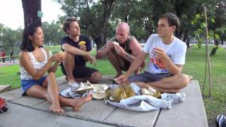 Durian Feasting In Chanthaburi Thailand [upl. by Nino]