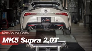 Toyota MK5 Supra 20T B48 Stock vs Fi EXHAUST Idle Sound Comparison X Utmost Downforce Garage [upl. by Hammock]