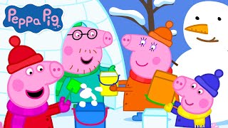 A House for the Snowman ⛄️  Peppa Pig Full Episodes [upl. by Nyram952]