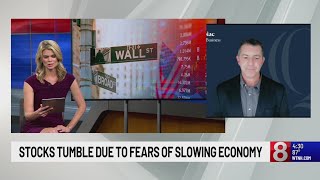 Quinnipiac professor on plummeting stock market [upl. by Enovaj585]