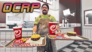 I Cook the Burgers while Buggs steals Cars in OCRP GTA5 RP [upl. by Yensehc]