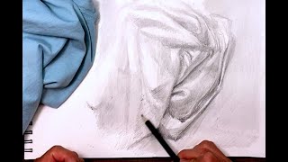 Drawing Folded Fabric [upl. by Pubilis]