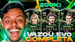 FC 24 l 🔥 VAZOU EVOLUÇÃO ICON POR 200K COM 2 PLAYSTYLE l DantheBNN l [upl. by Willet860]