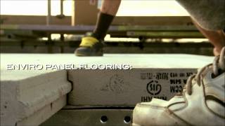 Masons Plastabrick  ENVIRO AAC Floor Panel Installation section 3 [upl. by Artekal]