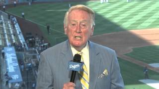 Vin Scully tribute to Verne Lundquist [upl. by Ciri]