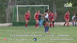 HOCKEY Semifinal de 1era DIV CAP vs CARJU 17 11 2024 [upl. by Peace]