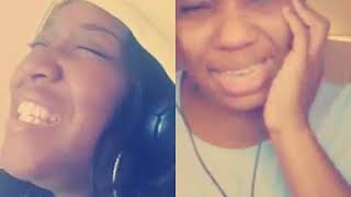 Blessed and Highly Favored by The Clark Sisters  Smule Duet  Featuring StephB  Nikki gOSPEL [upl. by Arretak]