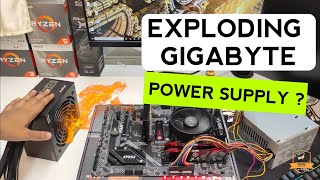 GIGABYTE Power Supplies Dangerous [upl. by Thgiwd699]