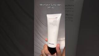 Minimalist Sunscreen SPF 60 minimalist sunscreen spf60 pregnancysafe [upl. by Fortna667]