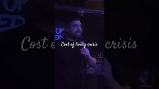 Cost of living crisis shorts oasis jokes short comedy [upl. by Burlie]