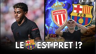 🇪🇺Le BARÇA DÉROULE  AS MONACO vs BARÇA APPROCHE [upl. by Negem]