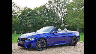 2019 BMW M4 Competition Convertible [upl. by Nollaf]