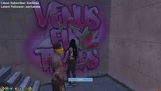 BELLA Wipes VFT Spray amp Tags Vagos  NoPixel Whitelist Vagos [upl. by Ahtibat596]