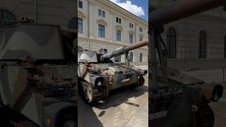 Panzerhaubitze M 109 A3 GE A2  Bundeswehr  Museum Dresden [upl. by Aisnetroh]