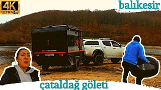 OTOBANDA KOPAN TIR LASTİĞİ  25 AYLIK KARAVAN TURU BİTTİ  ÇATALDAĞ GÖLETİ karavan kamp offroad [upl. by Niu]