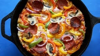 Easy Pan Pizza  Foolproof No Knead Crust  Make It Overnight or Same Day [upl. by Asital]