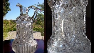 UNBOXING ONE HUNDRED Year Old Antique Crystal Decanter Part 1 [upl. by Lapo]