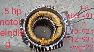 15 hp 440 volt motor wending with deta [upl. by Vocaay]