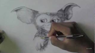 Gizmo from Gremlins Drawing [upl. by Lhok446]