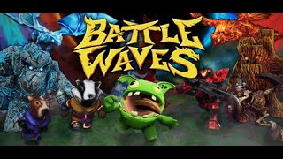 Battle Waves Card Tactics  PC Gameplay [upl. by Tal662]