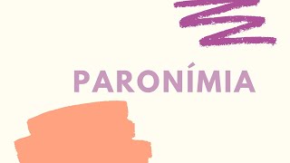 PARONÍMIA [upl. by Keane]