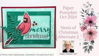 Oct 2024 Paper Pumpkin Nests of Christmas Kit  Alternative 2 [upl. by Nadeau]