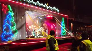 Canadian Pacific Holiday train pulling into Wauwatosa [upl. by Lienad816]