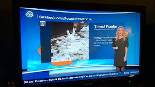 Počasie TV Markíza  312018 [upl. by Bussey234]